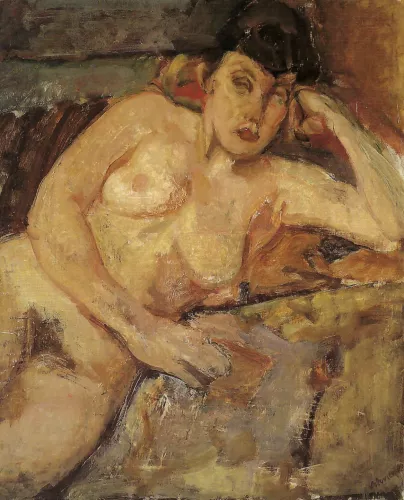 Solange accoudée